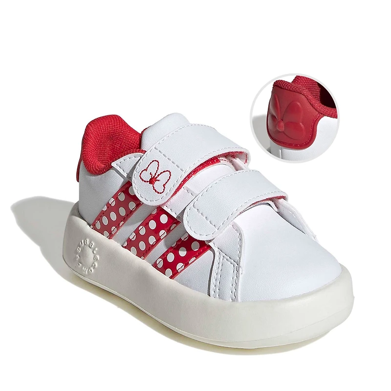 adidas Cloudfoam Grand Court Toddler Girls Minnie Mouse Sneakers