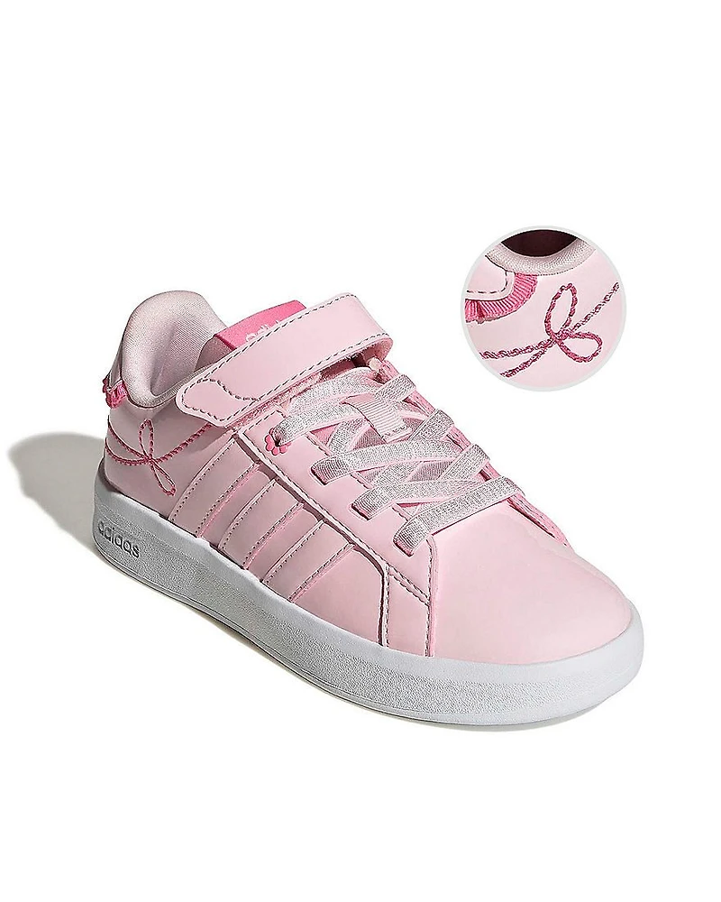 adidas Gr Court 3.0 Little Kid Girls Sneakers