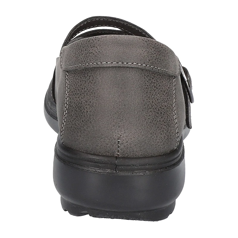 Easy Street Wise Womens Round Mary Jane Shoes
