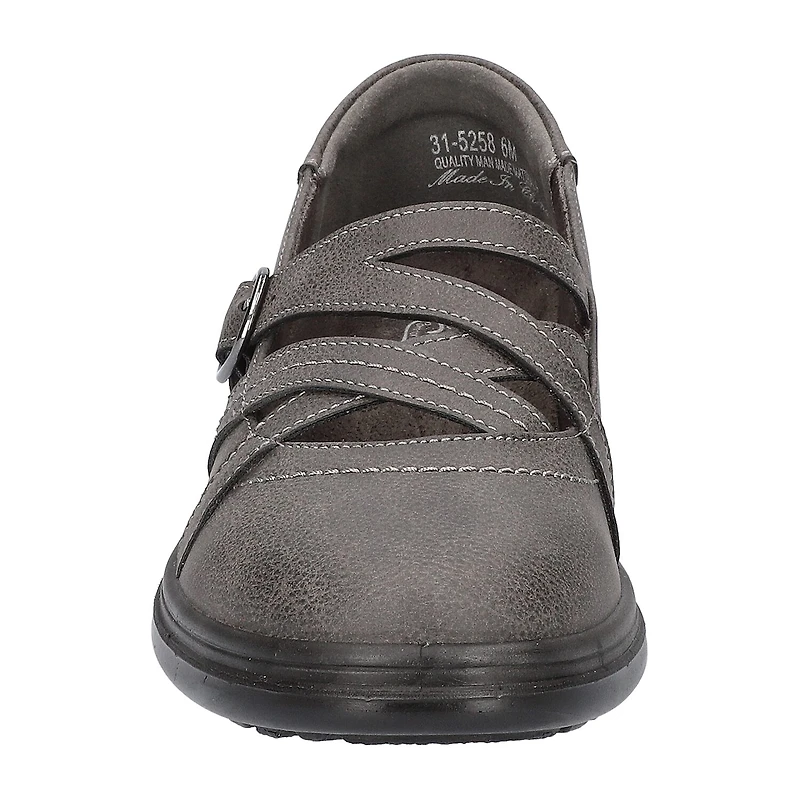 Easy Street Wise Womens Round Mary Jane Shoes