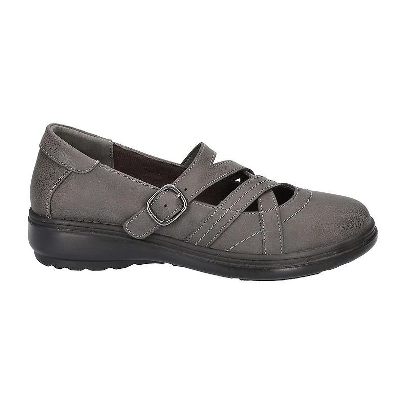 Easy Street Wise Womens Round Mary Jane Shoes