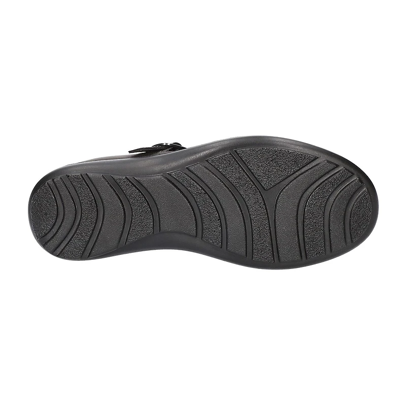 Easy Street Wise Womens Round Mary Jane Shoes