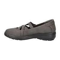 Easy Street Wise Womens Round Mary Jane Shoes