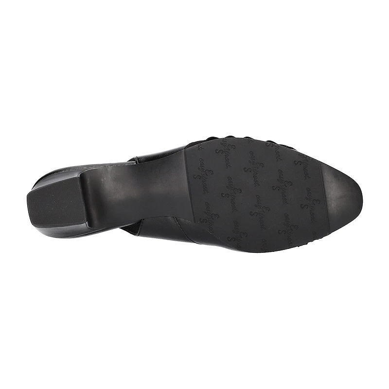 Easy Street Bates Womens Round Block Heel Pumps