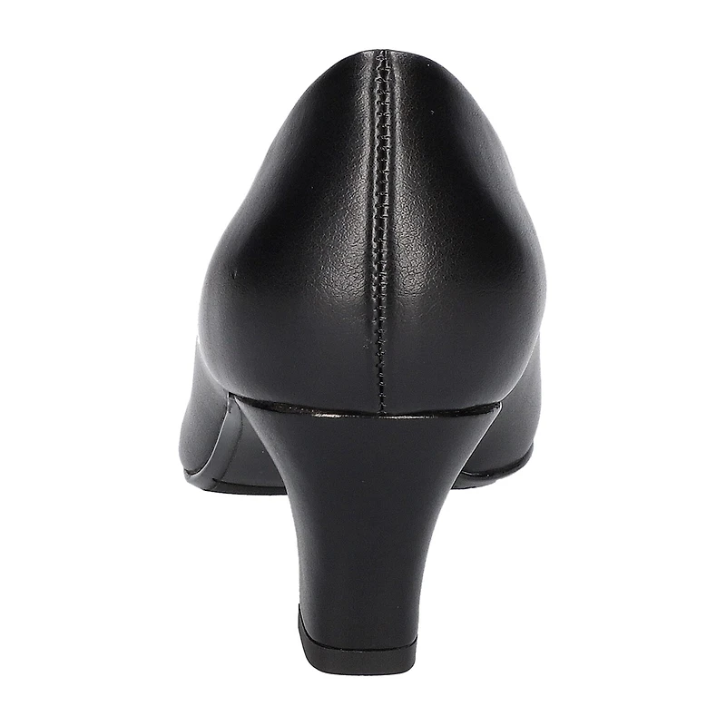 Easy Street Ballari Womens Round Stiletto Heel Pumps