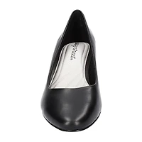 Easy Street Ballari Womens Round Stiletto Heel Pumps