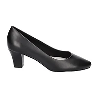 Easy Street Ballari Womens Round Stiletto Heel Pumps
