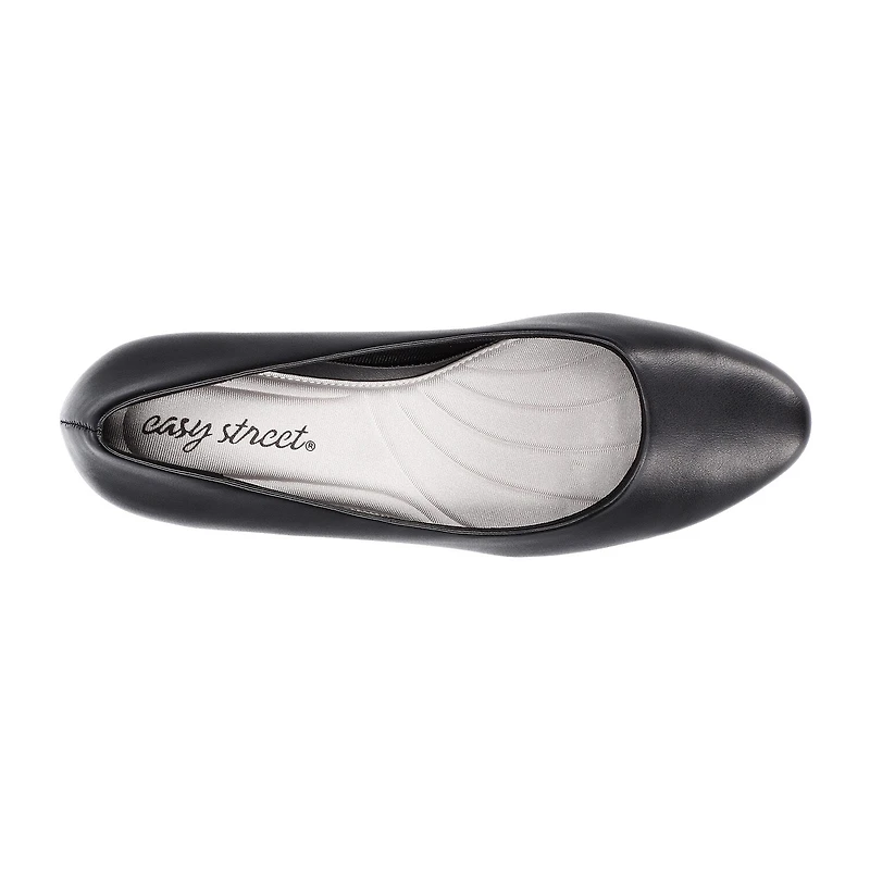 Easy Street Ballari Womens Round Stiletto Heel Pumps