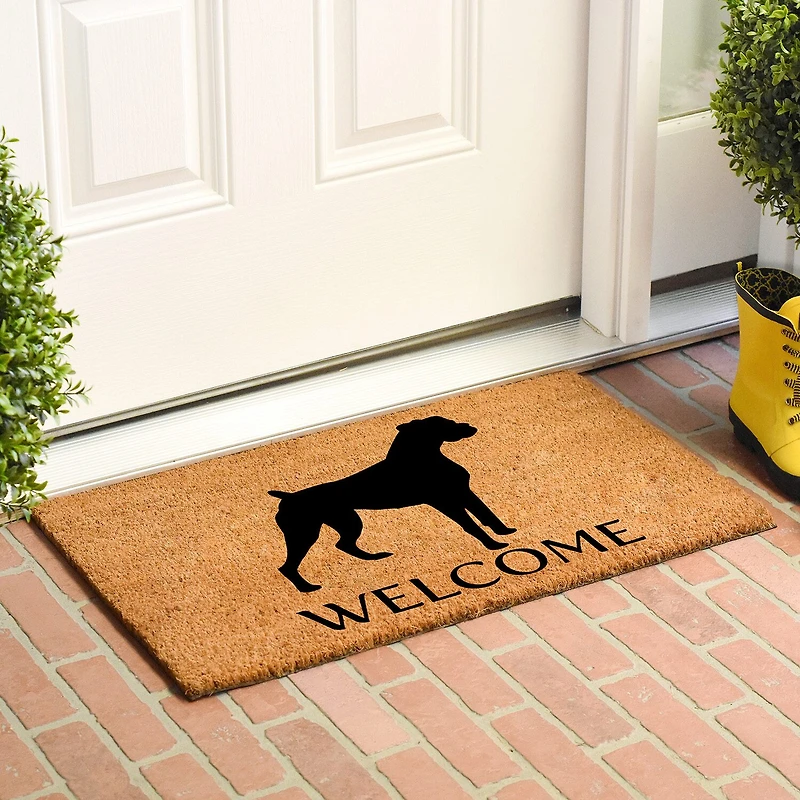 Calloway Mills Boxer Outdoor Rectangular Doormat