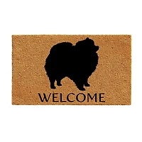 Calloway Mills Pomeranian Outdoor Rectangular Doormat