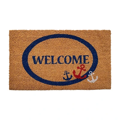 Calloway Mills Triple Anchor Outdoor Rectangular Doormat