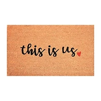 Calloway Mills This Is Us Outdoor Rectangular Doormat