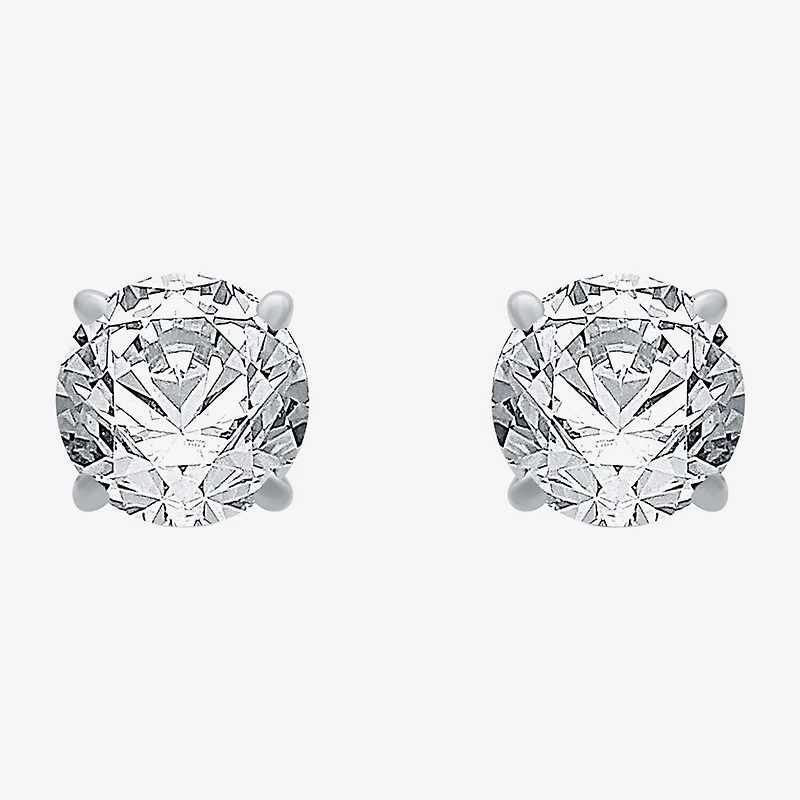 Ever Star (G / VS2) 1 1/2 CT. T.W. Lab Grown White Diamond 14K Gold 5.8mm Stud Earrings