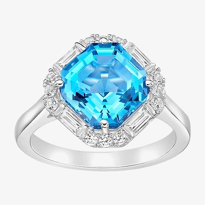 Gemstone Sterling Silver Cocktail Ring