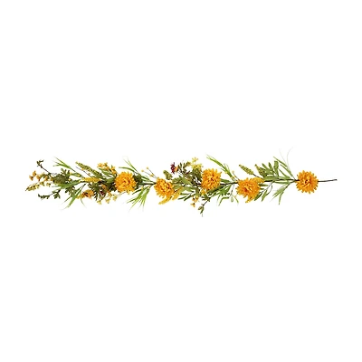 Northlight 5ft X 10in Peony Unlit Christmas Indoor Garland