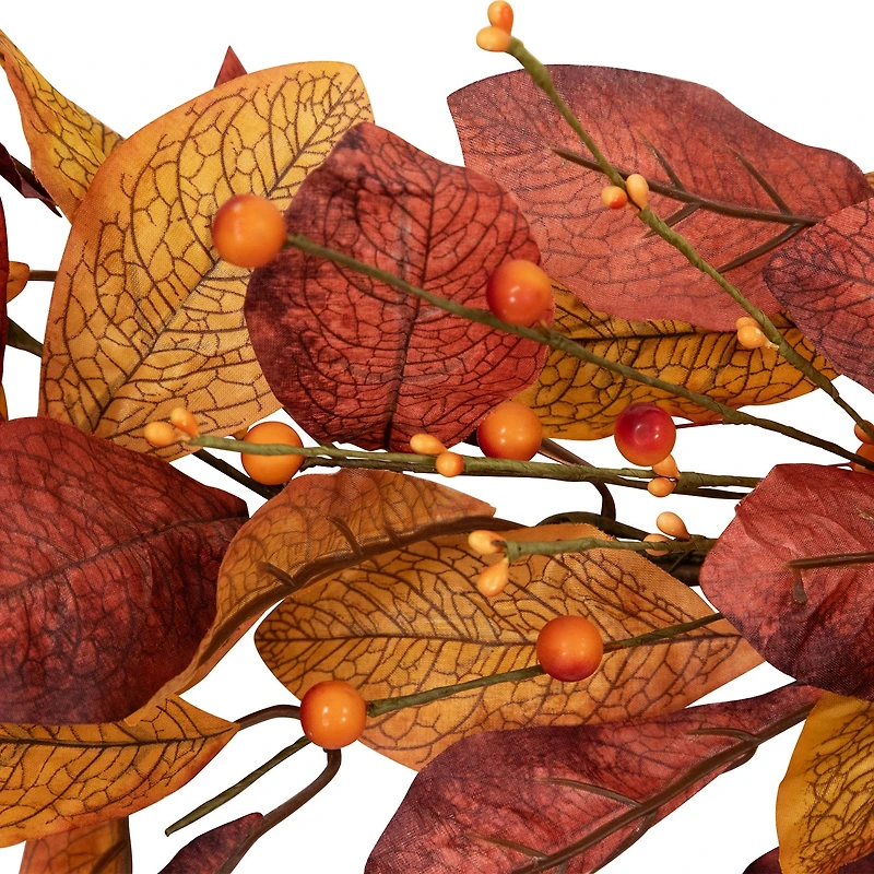 Northlight Berry And Oranges Harvest Unlit Christmas Indoor Garland