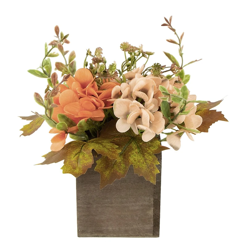 Northlight 10in X 8in Wooden Box Fall Thanksgiving Tabletop Decor