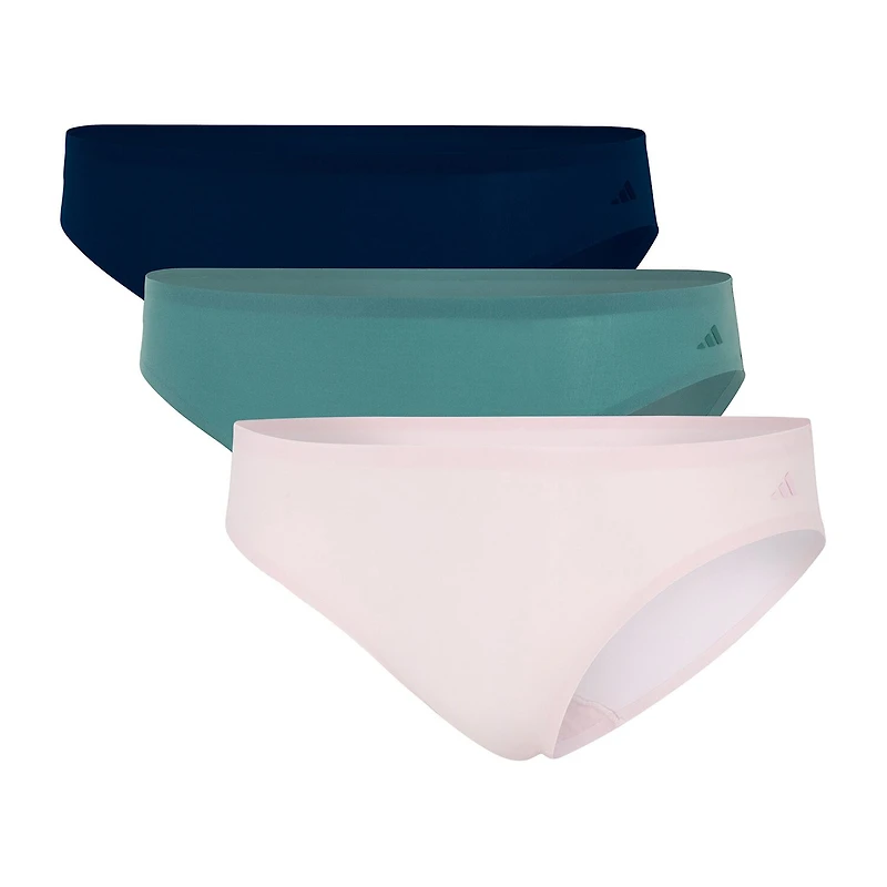 adidas Womens 3-pc. Bikini Panty 4a0758