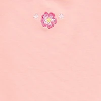 Self Esteem Big Kid Girls Round Neck Short Sleeve T-Shirt