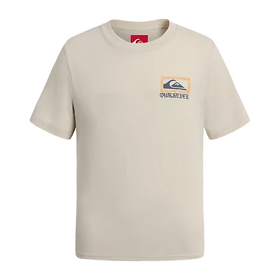 Quiksilver Big Kid Boys Crew Neck Short Sleeve Regular Fit Graphic T-Shirt