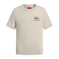 Quiksilver Big Kid Boys Crew Neck Short Sleeve Regular Fit Graphic T-Shirt