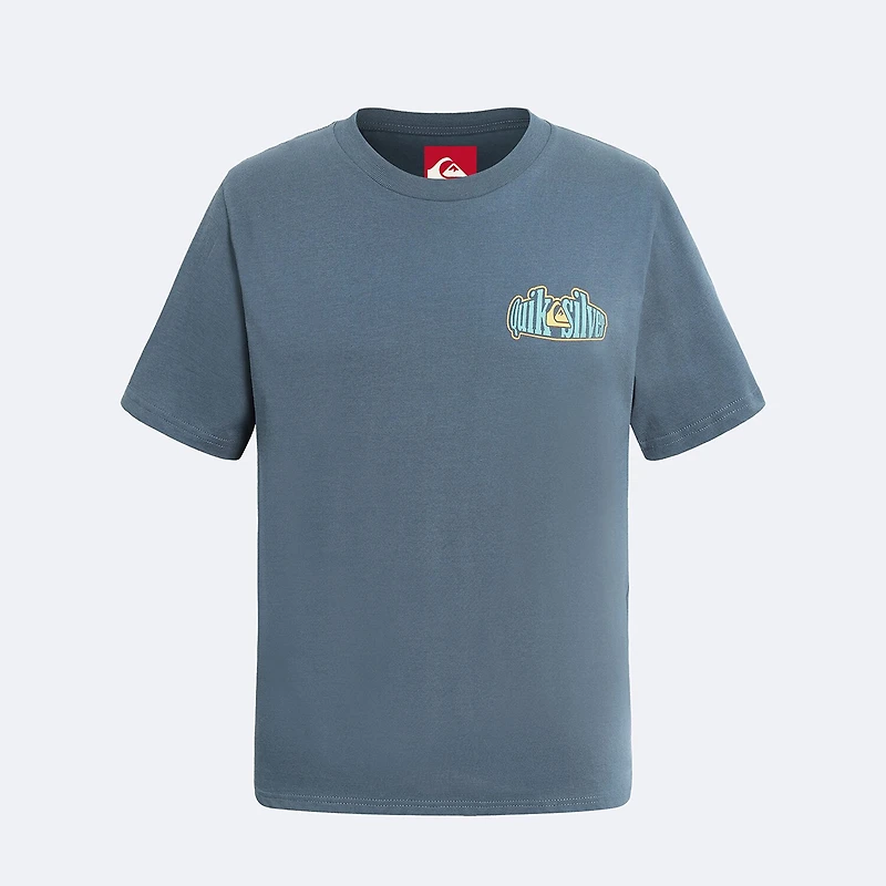 Quiksilver Big Kid Boys Crew Neck Short Sleeve Regular Fit Graphic T-Shirt