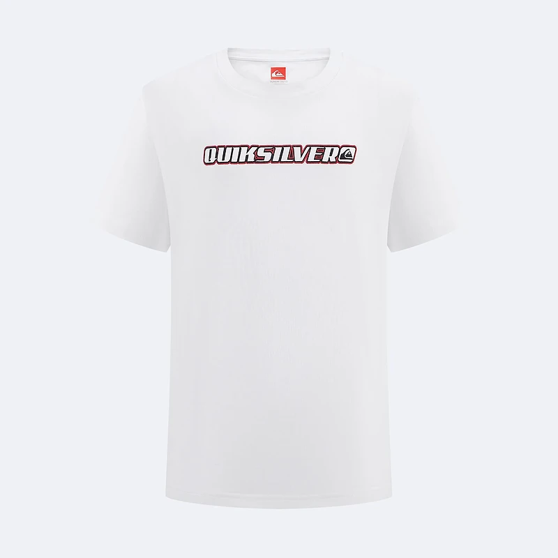 Quiksilver Big Kid Boys Crew Neck Short Sleeve Regular Fit Graphic T-Shirt