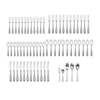 Lenox Haveson 65-pc. 18/10 Stainless Steel Flatware Set