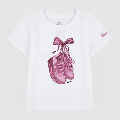 Nike Toddler Girls Crew Neck Short Sleeve Regular Fit Graphic T-Shirt