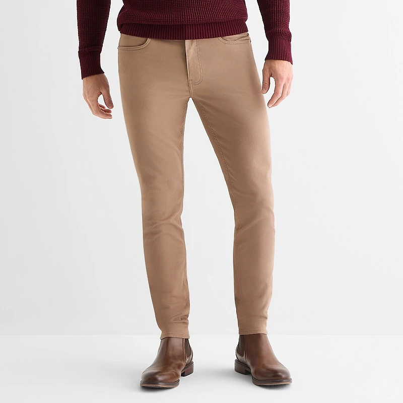 St. John's Bay Stretch Mens Slim Fit Flat Front Pant