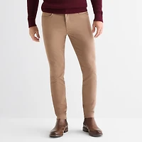 St. John's Bay Stretch Mens Slim Fit Flat Front Pant