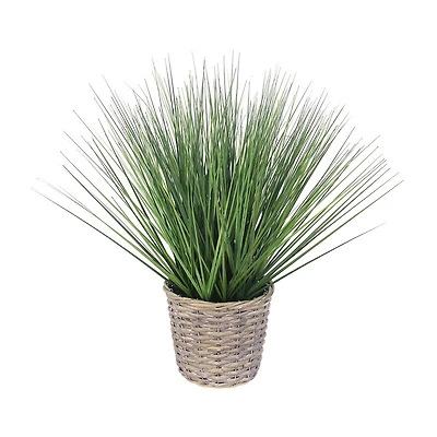 Elements Woven Willow Basket Artificial Plant