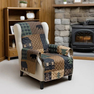 Your Lifestyle By Donna Sharp Brown Bear Cabin Sofa Protector