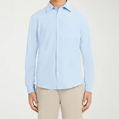 IZOD Mens Long Sleeve Regular Fit Button-Down Shirt