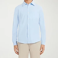 IZOD Mens Long Sleeve Regular Fit Button-Down Shirt