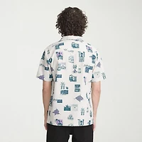 VOLCOM Mens Short Sleeve Camp Shirt