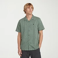 VOLCOM Mens Short Sleeve Camp Shirt