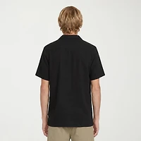 VOLCOM Mens Short Sleeve Camp Shirt