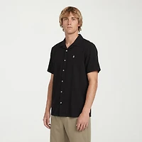 VOLCOM Mens Short Sleeve Camp Shirt