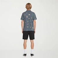 VOLCOM Mens Regular Fit Short Sleeve Polo Shirt