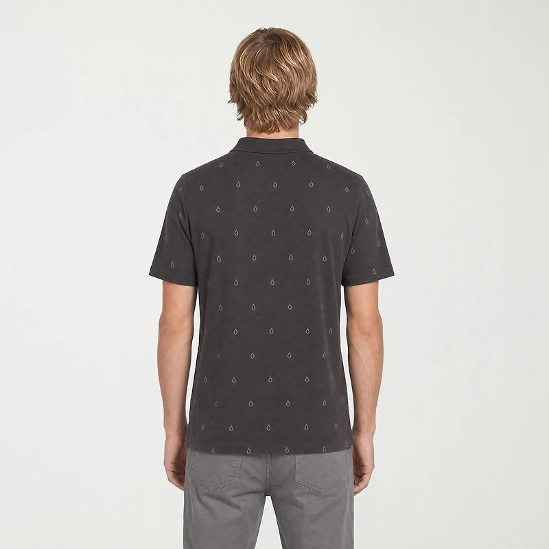 VOLCOM Mens Regular Fit Short Sleeve Polo Shirt