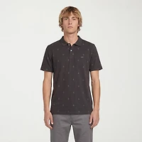 VOLCOM Mens Regular Fit Short Sleeve Polo Shirt