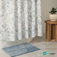 Casual Comfort Cotton Blend Floral Shower Curtain