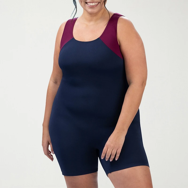 Dolfin Womens Full Coverage One Piece Swimsuit