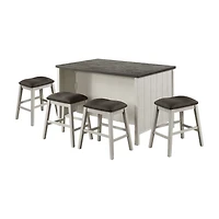 Furniture of America™ Lunardi -pc. Counter Height Rectangular Dining Set
