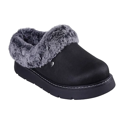 Skechers Bobs Keepsake Lite Cozy Blend Womens Memory Foam Slip-On Slippers