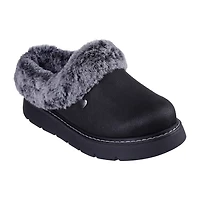 Skechers Bobs Keepsake Lite Cozy Blend Womens Memory Foam Slip-On Slippers