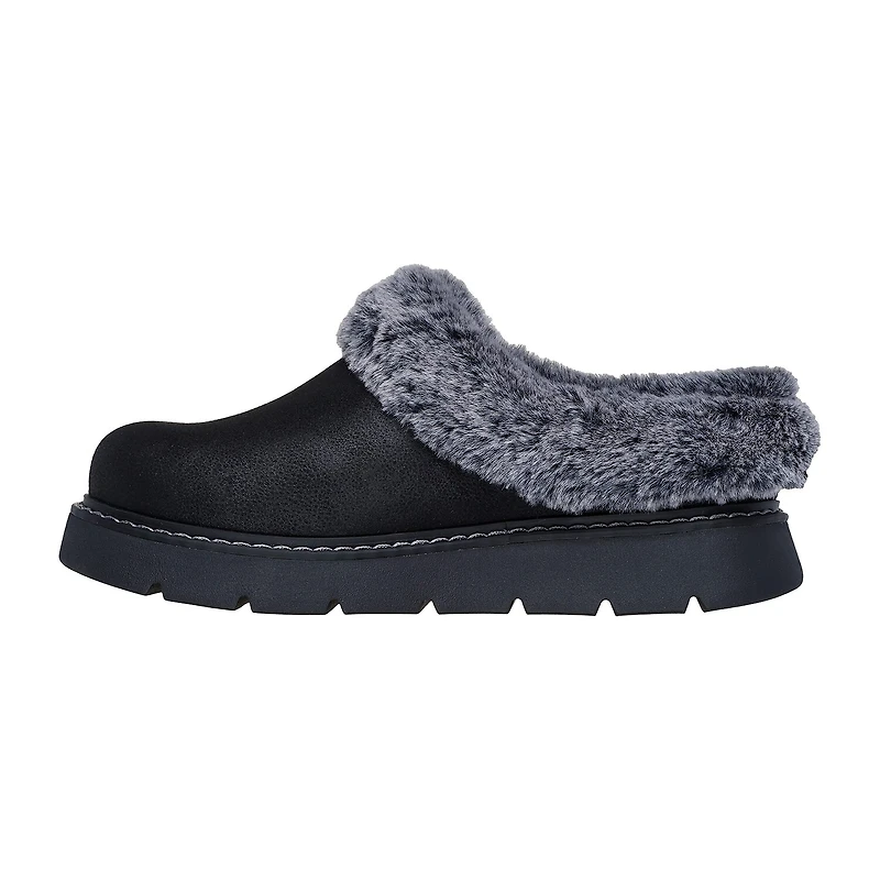 Skechers Bobs Keepsake Lite Cozy Blend Womens Memory Foam Slip-On Slippers