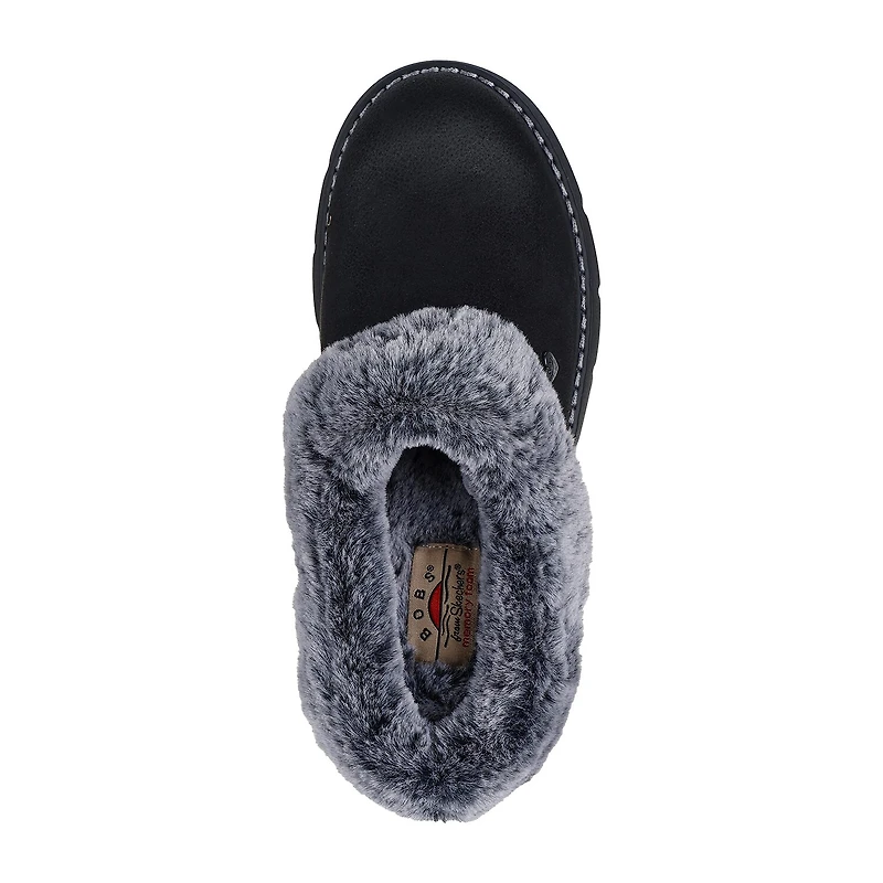 Skechers Bobs Keepsake Lite Cozy Blend Womens Memory Foam Slip-On Slippers