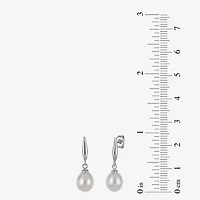 Womens White Cultured Freshwater Pearl Sterling Silver 2-pc. Jewelry Set